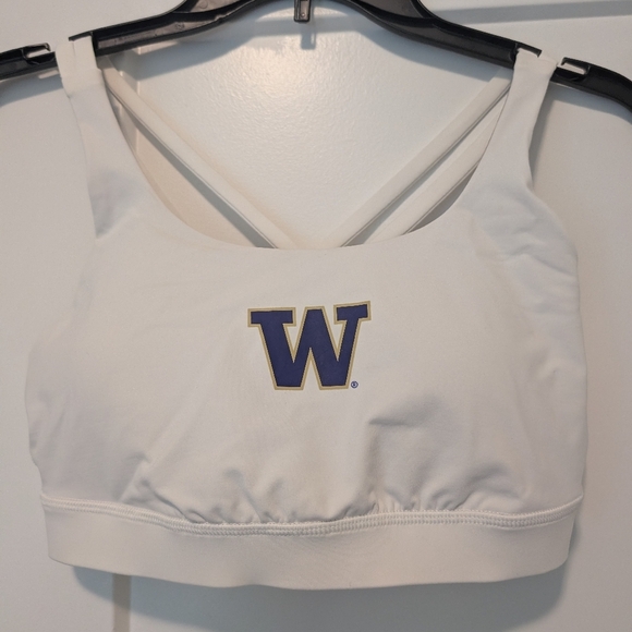 NWOT Lululemon Collegiate Energy Sports Bra 8 University Of Washington UW - Picture 2 of 5